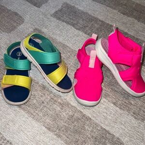 2 Pair of Cat & Jack Toddler Shoes